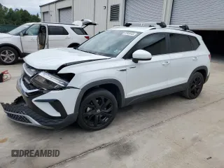 2022 Volkswagen Taos SE с VIN 3VVRX7B23NM063206, выставлен на аукционе Copart как лот 57949445 с пробегом 27 151 миль миль и Списание • Salvage title. История ставок и продаж доступна на DreamBid. Изображение 1.