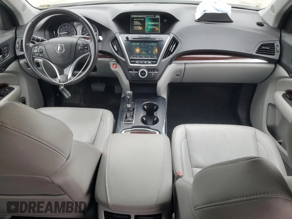 2014 Acura MDX with VIN 5FRYD3H27EB015567, listed as a Copart auction lot 48972145 with 120,245 mi miles and Salvage Title. Bid and sale history available at carsss.com. Image 8.