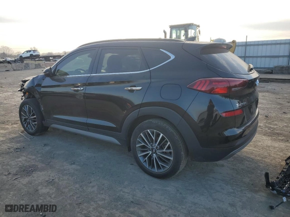 2021 Hyundai Tucson Limited with VIN KM8J3CAL7MU344120, listed as a Copart auction lot 82693124 with 30,686 mi miles and Salvage Title. Bid and sale history available at carsss.com. Image 2.