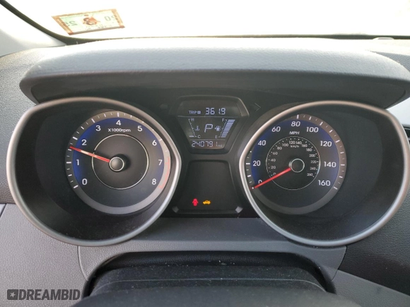 2014 Hyundai Elantra SE with VIN KMHDH4AE7EU117663, listed as a Copart auction lot 87698415 with 240,791 mi miles and Salvage Title. Bid and sale history available at carsss.com. Image 9.