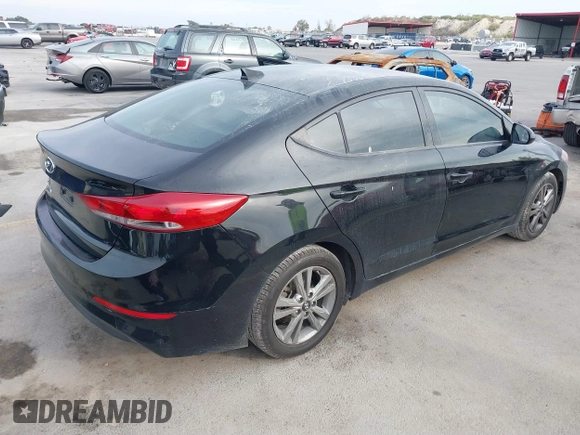2018 Hyundai Elantra SEL with VIN 5NPD84LF7JH273796, listed as a IAAI auction lot 40938957 with 118,636 mi miles and . Bid and sale history available at DreamBid. Image 4.