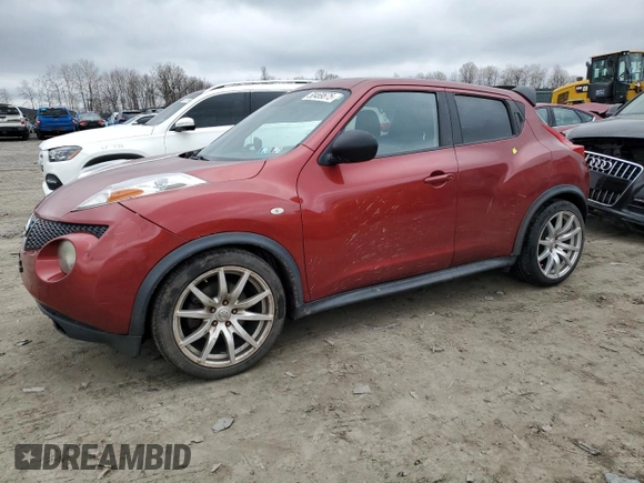 2013 Nissan Juke SV with VIN JN8AF5MV9DT207629, listed as a Copart auction lot 50469675 with 125,093 mi miles and Clean Title. Bid and sale history available at carsss.com. Image 1.