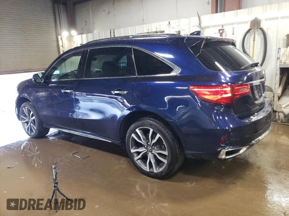 2020 Acura MDX w/Advance Pkg with VIN 5J8YD4H81LL020478, listed as a Copart auction lot 47050675 with 78,669 mi miles and Salvage Title. Bid and sale history available at carsss.com. Image 2.