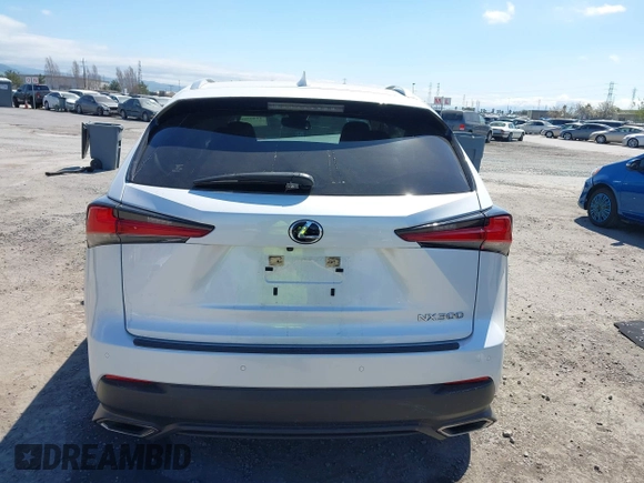 2021 Lexus NX with VIN JTJGARDZ8M5024318, listed as a IAAI auction lot 41859088 with 39,580 mi miles. Bid and sale history available at carsss.com. Image 16.