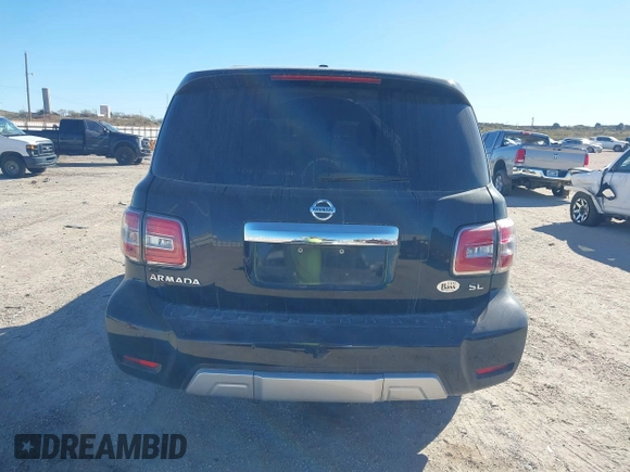 2018 Nissan Armada Platinum with VIN JN8AY2ND5J9060023, listed as a IAAI auction lot 41105928 with 111,290 mi miles. Bid and sale history available at carsss.com. Image 16.