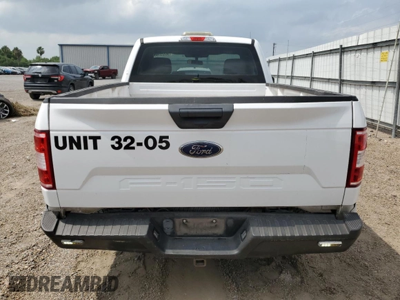 2020 Ford F-150 XL with VIN 1FTMF1C58LKE10017, listed as a Copart auction lot 56325195 with 51,084 mi miles and Salvage title. Bid and sale history available at DreamBid. Image 6.