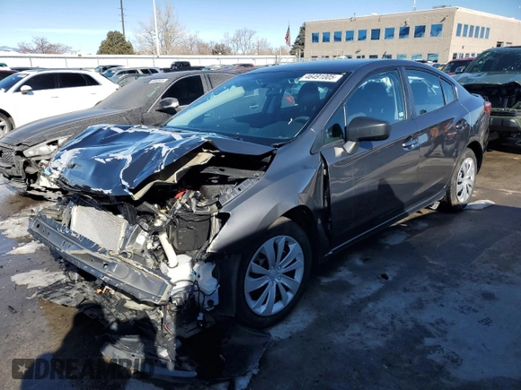 2021 Subaru Impreza with VIN 4S3GKAB61M3600191, listed as a Copart auction lot 46491005 with 64,774 mi miles and Salvage Title. Bid and sale history available at carsss.com. Image 1.