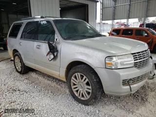 2012 Lincoln Navigator with VIN 5LMJJ2H52CEL03875, listed as a Copart auction lot 81834994 with 158,971 mi miles and Salvage Title. Bid and sale history available at carsss.com. Image 4.