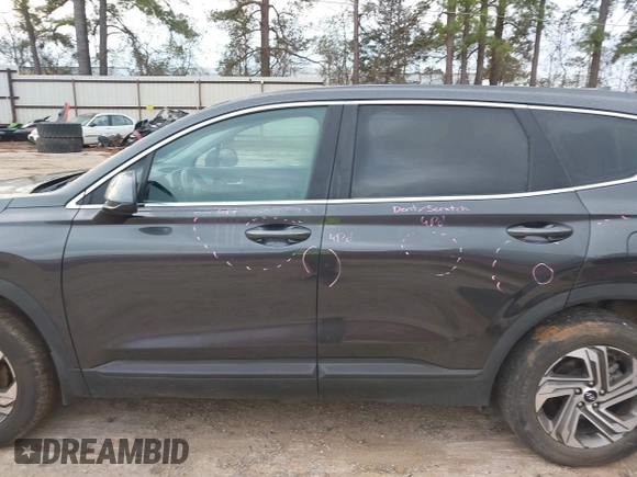2023 Hyundai Santa Fe SE with VIN 5NMS14AJXPH575091, listed as a IAAI auction lot 41339586 with 45,971 mi miles. Bid and sale history available at carsss.com. Image 15.