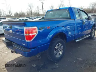 2012 Ford F-150 XL with VIN 1FTFX1EF7CFA24080, listed as a IAAI auction lot 41690141 with 133,905 mi miles. Bid and sale history available at carsss.com. Image 4.