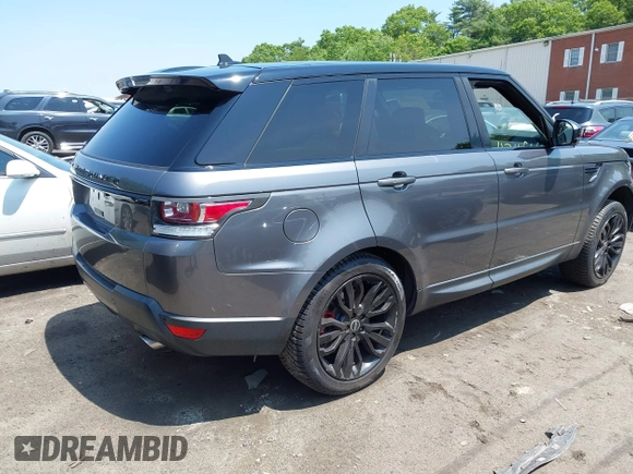 2016 Land Rover Range Rover Sport Dynamic with VIN SALWR2EF7GA593524, listed as a IAAI auction lot 42450870 with 85,524 mi miles and . Bid and sale history available at DreamBid. Image 4.