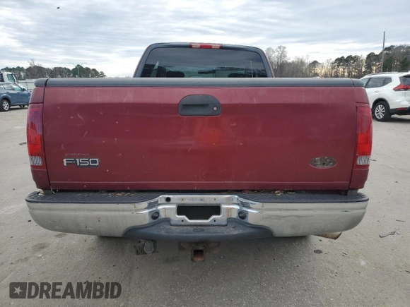 2003 Ford F-150 XL with VIN 1FTRX17W93NA02971, listed as a Copart auction lot 89216005 with 0 mi miles and Salvage Title. Bid and sale history available at carsss.com. Image 6.