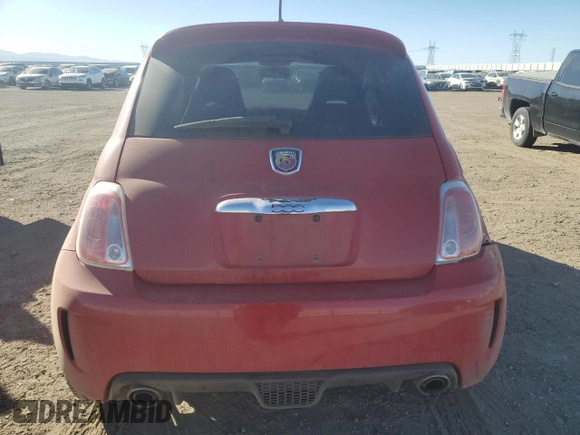 2012 FIAT 500 Abarth with VIN 3C3CFFFH6CT380744, listed as a Copart auction lot 88365985 with 144,346 mi miles and Salvage title. Bid and sale history available at DreamBid. Image 6.