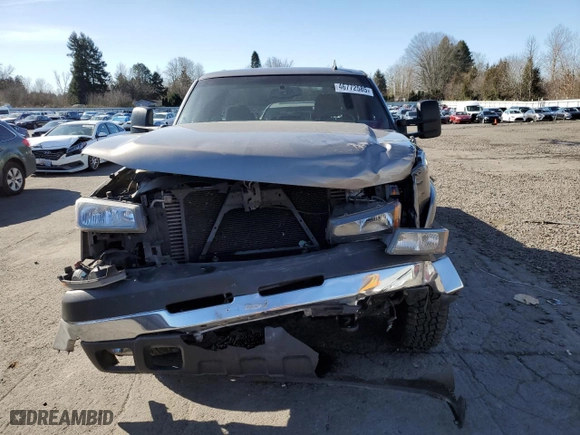2006 Chevrolet Silverado 2500HD Work Truck with VIN 1GCHK23296F135960, listed as a Copart auction lot 46772585 with 77,046 mi miles and Salvage Title. Bid and sale history available at carsss.com. Image 5.