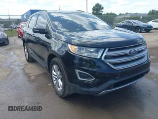 2015 Ford Edge SEL with VIN 2FMTK4J90FBB02669, listed as a IAAI auction lot 42176184 with 213,465 mi miles. Bid and sale history available at carsss.com. Image 1.