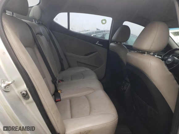 2014 Kia Optima EX with VIN 5XXGN4A77EG328301, listed as a Copart auction lot 43441085 with 203,747 mi miles and Salvage Title. Bid and sale history available at carsss.com. Image 10.