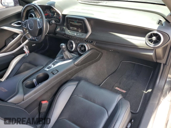 2018 Chevrolet Camaro 2SS with VIN 1G1FG1R75J0187287, listed as a Copart auction lot 64708634 with 78,736 mi miles and Salvage title. Bid and sale history available at DreamBid. Image 8.