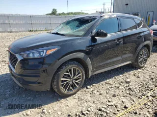 2020 Hyundai Tucson Ultimate with VIN KM8J3CALXLU131676, listed as a Copart auction lot 63118485 with 41,127 mi miles and Salvage title. Bid and sale history available at DreamBid. Image 1.