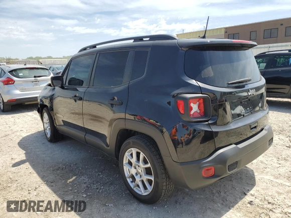 2021 Jeep Renegade Jeepster z VIN ZACNJCAB1MPM26894, wystawiony jako Copart lot #53859975 z przebiegiem 76 402 mil mil oraz Czysty tytuł • Clean title. Historia ofert i sprzedaży dostępna na DreamBid. Obrazek 2.