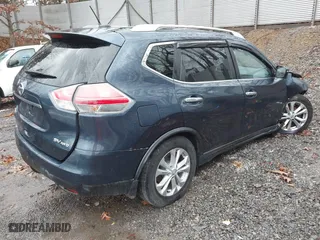 2016 Nissan Rogue S with VIN KNMAT2MV3GP682192, listed as a IAAI auction lot 41211416 with 96,111 mi miles. Bid and sale history available at carsss.com. Image 4.