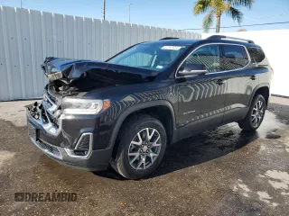 2023 GMC Acadia SLT with VIN 1GKKNML43PZ152834, listed as a Copart auction lot 49820205 with 44,932 mi miles and Salvage Title. Bid and sale history available at DreamBid. Image 1.