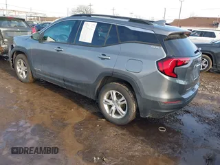 2018 GMC Terrain SLE with VIN 3GKALTEVXJL348690, listed as a IAAI auction lot 41728318 with 71,802 mi miles. Bid and sale history available at carsss.com. Image 3.
