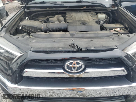 2018 Toyota 4Runner SR5 with VIN JTEBU5JR1J5543784, listed as a Copart auction lot 54836365 with 118,294 mi miles and Salvage Title. Bid and sale history available at DreamBid. Image 12.