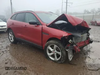 2018 Jaguar F-Pace 25t Premium z VIN SADCJ2FXXJA292623, wystawiony jako Copart lot #84408114 z przebiegiem 59 478 mil mil oraz Szkody całkowita. Historia ofert i sprzedaży dostępna na DreamBid. Obrazek 4.