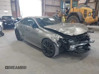 2023 Lexus RC 350 F Sport z VIN JTHGZ5DC4P5012086, wystawiony jako IAAI lot #42596850 z przebiegiem 28 643 mil mil oraz . Historia ofert i sprzedaży dostępna na DreamBid. Obrazek 1.
