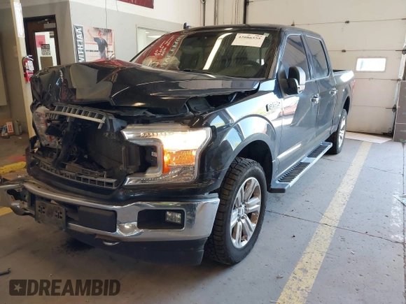 2018 Ford F-150 XL with VIN 1FTFW1E53JKC00430, listed as a IAAI auction lot 42086555 with 67,761 mi miles and . Bid and sale history available at DreamBid. Image 6.