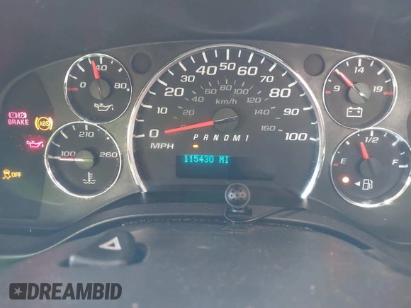 2017 Chevrolet Express Cargo Van with VIN 1GCWGAFG3H1350048, listed as a IAAI auction lot 41881164 with 115,430 mi miles. Bid and sale history available at carsss.com. Image 7.