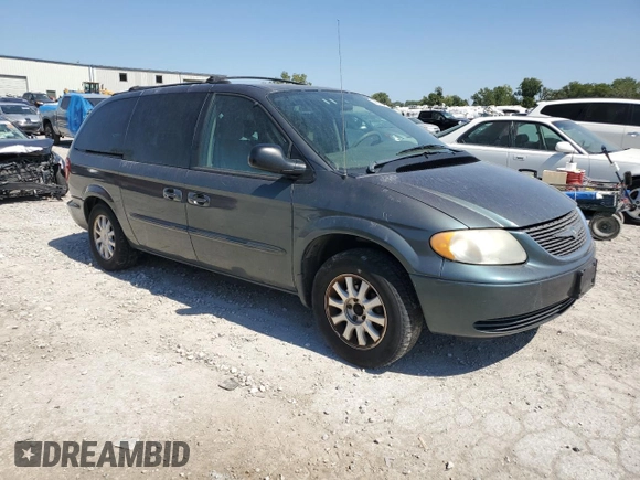2003 Chrysler Town & Country LX with VIN 2C4GP44L33R162432, listed as a Copart auction lot 69942414 with 153,564 mi miles and Salvage Title. Bid and sale history available at DreamBid. Image 4.