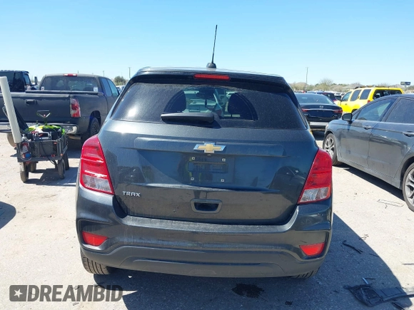 2020 Chevrolet Trax LS with VIN 3GNCJKSB1LL215499, listed as a IAAI auction lot 41744528 with 83,826 mi miles. Bid and sale history available at carsss.com. Image 16.