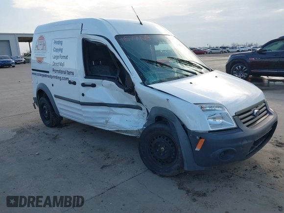 2013 Ford Transit Connect XL with VIN NM0LS7CN2DT160695, listed as a IAAI auction lot 41577428 with 92,641 mi miles and . Bid and sale history available at DreamBid. Image 1.