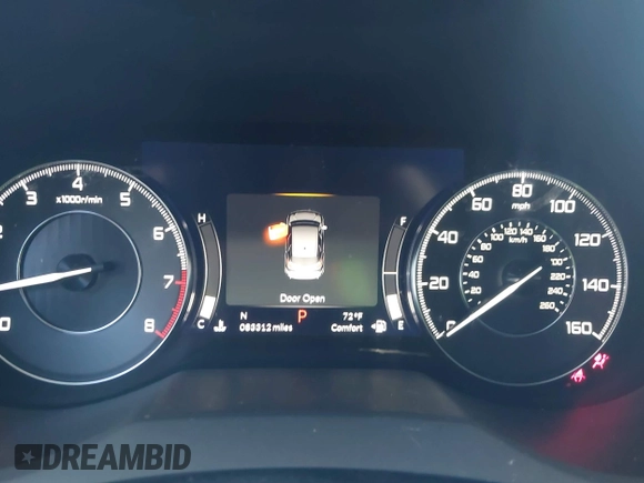 2019 Acura RDX with VIN 5J8TC1H32KL024781, listed as a IAAI auction lot 42509810 with 83,312 mi miles and . Bid and sale history available at DreamBid. Image 7.
