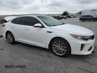 2016 Kia Optima SXL Turbo with VIN 5XXGV4L26GG080143, listed as a Copart auction lot 53832095 with 131,003 mi miles and Salvage title. Bid and sale history available at DreamBid. Image 4.