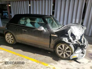 2012 MINI Convertible S with VIN WMWZP3C53CT250070, listed as a Copart auction lot 46649525 with 80,392 mi miles and Salvage Title. Bid and sale history available at DreamBid. Image 4.