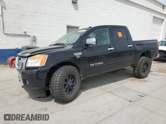 2009 Nissan Titan LE with VIN 1N6BA07C59N314908, listed as a Copart auction lot 58849325 with Not provided miles and Salvage title. Bid and sale history available at DreamBid. Image 1.