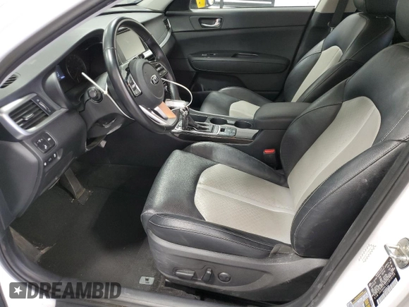 2020 Kia Optima EX Premium with VIN 5XXGU4L11LG414129, listed as a Copart auction lot 47490225 with 76,063 mi miles and Clean Title. Bid and sale history available at carsss.com. Image 7.