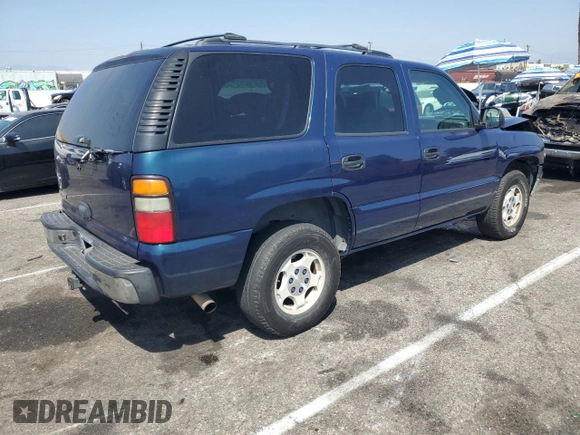2006 Chevrolet Tahoe LS with VIN 1GNEC13V06R119186, listed as a Copart auction lot 71493914 with 186,235 mi miles and Salvage Title. Bid and sale history available at carsss.com. Image 3.