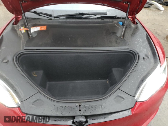 2016 Tesla Model S 90D with VIN 5YJSA1E24GF153482, listed as a Copart auction lot 52727105 with 91,396 mi miles and Salvage Title. Bid and sale history available at DreamBid. Image 11.