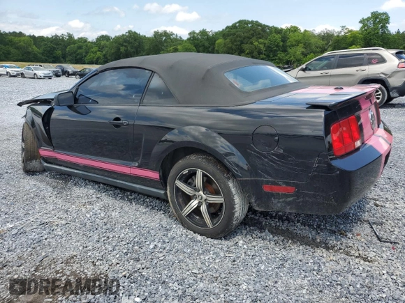 2007 Ford Mustang Deluxe with VIN 1ZVFT84N875303169, listed as a Copart auction lot 58171305 with 205,112 mi miles and Salvage title. Bid and sale history available at DreamBid. Image 2.