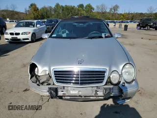 2002 Mercedes-Benz CLK with VIN WDBLK70G82T110291, listed as a Copart auction lot 75562454 with 152,132 mi miles and Salvage Title. Bid and sale history available at carsss.com. Image 5.