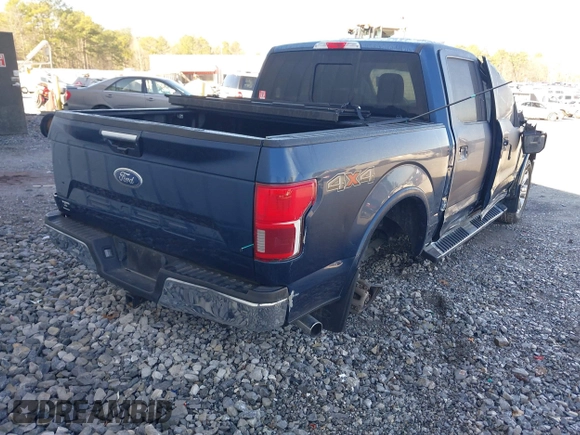 2019 Ford F-150 XL with VIN 1FTEW1E5XKKE45125, listed as a IAAI auction lot 41394300 with 68,136 mi miles. Bid and sale history available at carsss.com. Image 4.