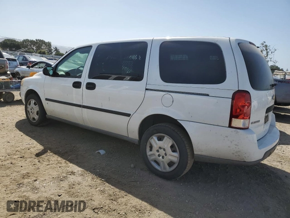 2007 Chevrolet Uplander with VIN 1GNDV13187D143379, listed as a Copart auction lot 55654934 with 236,545 mi miles and Salvage Title. Bid and sale history available at DreamBid. Image 2.