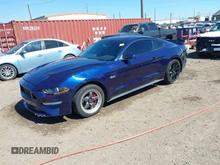 2019 Ford Mustang GT with VIN 1FA6P8CF9K5135798, listed as a IAAI auction lot 41629414 with 37,479 mi miles and . Bid and sale history available at DreamBid. Image 17.