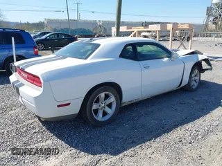 2012 Dodge Challenger SXT Plus with VIN 2C3CDYAG0CH196344, listed as a IAAI auction lot 42005410 with 203,655 mi miles. Bid and sale history available at carsss.com. Image 4.