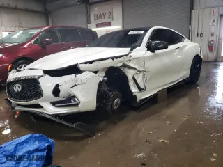 2017 Infiniti Q60 Sport with VIN JN1EV7EL4HM553146, listed as a Copart auction lot 46925965 with NaN miles and Salvage Title. Bid and sale history available at carsss.com. Image 1.