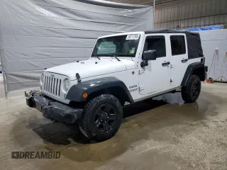 2015 Jeep Wrangler Unlimited Sport with VIN 1C4BJWDG0FL737965, listed as a Copart auction lot 56711765 with 149,528 mi miles and Salvage title. Bid and sale history available at DreamBid. Image 1.