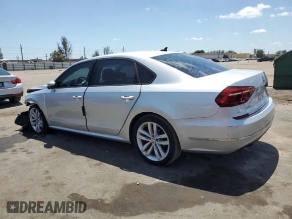 2019 Volkswagen Passat 2.0T Wolfsburg Edition with VIN 1VWLA7A35KC007178, listed as a Copart auction lot 53636645 with 11,948 mi miles and Salvage Title. Bid and sale history available at carsss.com. Image 2.